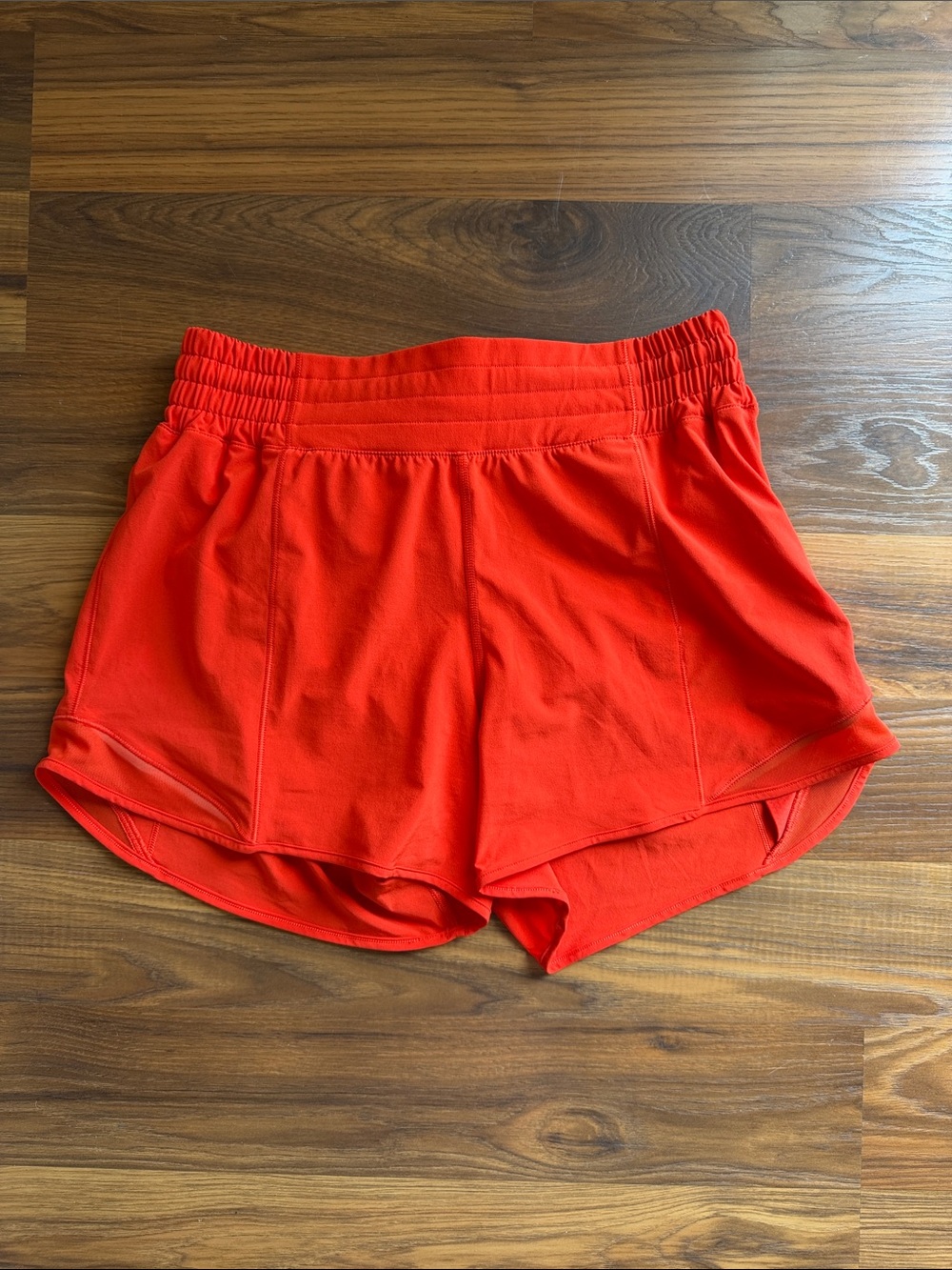 Hotty Hot High-Rise Lined Short 4” - Cherry Ember